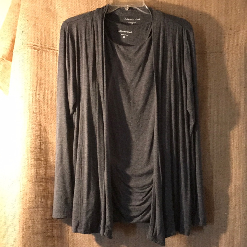 Coldwater Creek 2 pc cardigan set